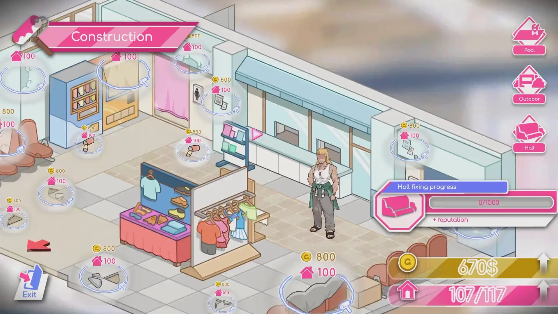 Lifeguard Holic gameplay screenshot 1 (Ren'Py adult game) by Tiramisu/Big S Studio – free download