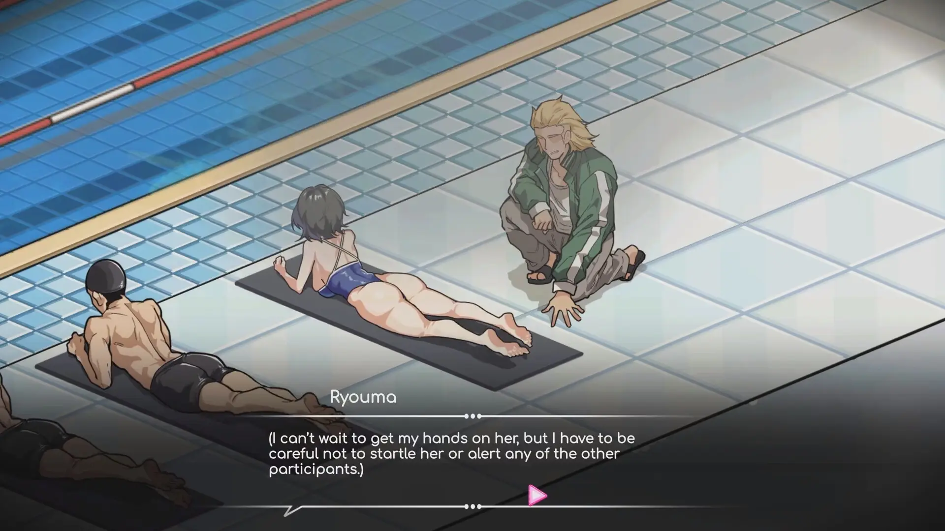 Lifeguard Holic gameplay screenshot 5 (Ren'Py adult game) by Tiramisu/Big S Studio – free download