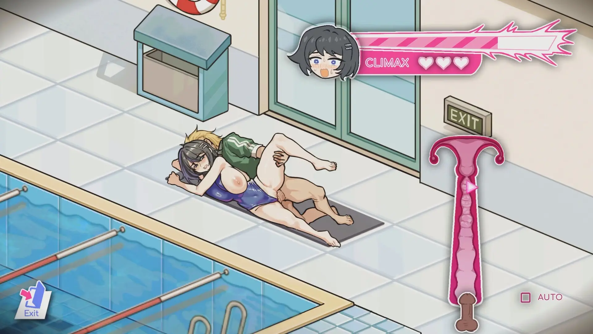 Lifeguard Holic gameplay screenshot 4 (Ren'Py adult game) by Tiramisu/Big S Studio – free download