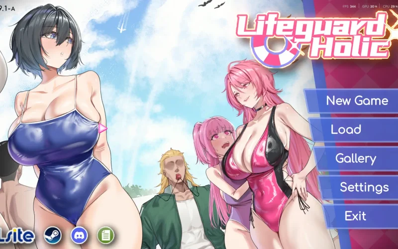 Lifeguard Holic cover 1.1 – Ren'Py adult game by Tiramisu/Big S Studio free download