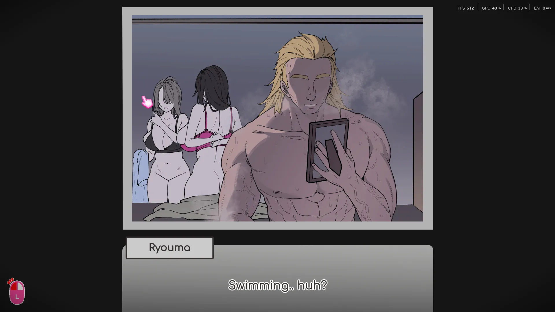 Lifeguard Holic gameplay screenshot 8 (Ren'Py adult game) by Tiramisu/Big S Studio – free download