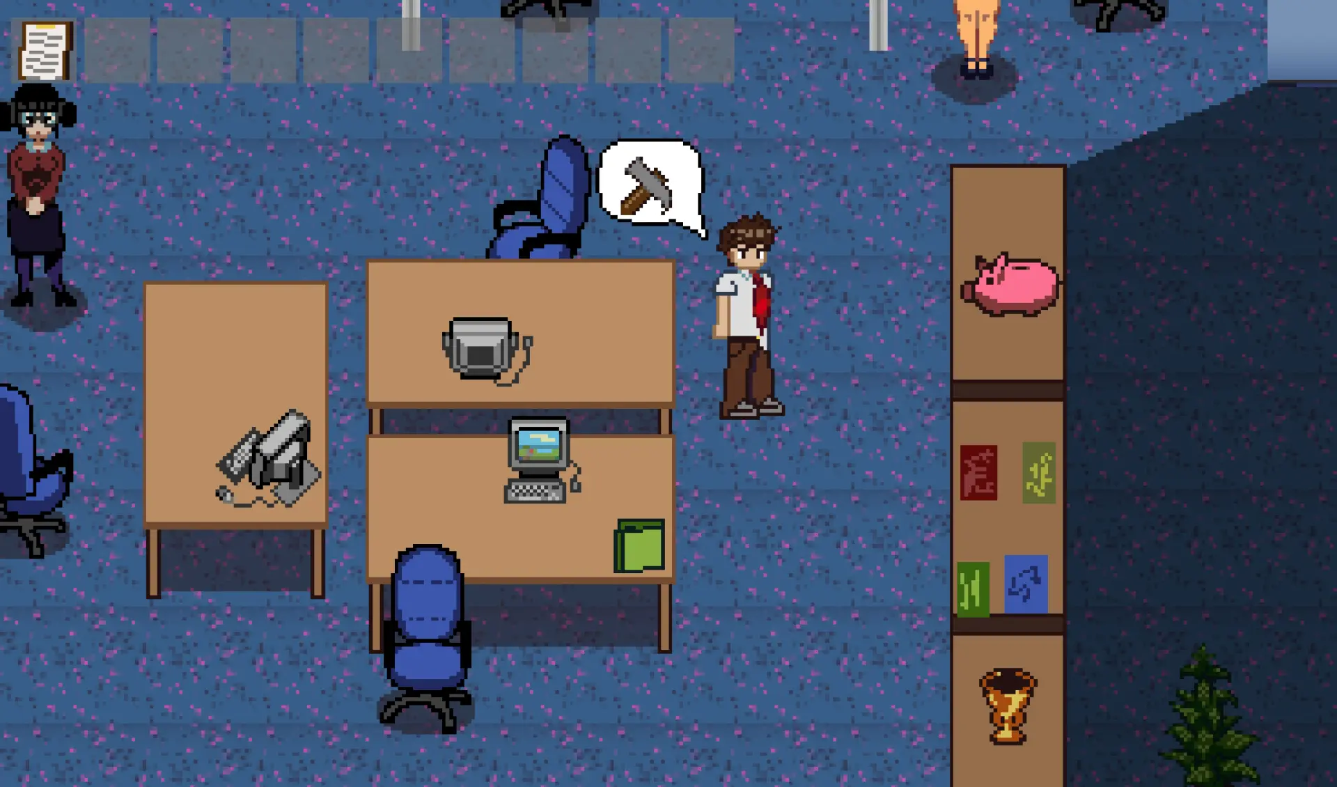 Freeuse Office gameplay screenshot 5 (Godot adult game) by Kabachok – free download