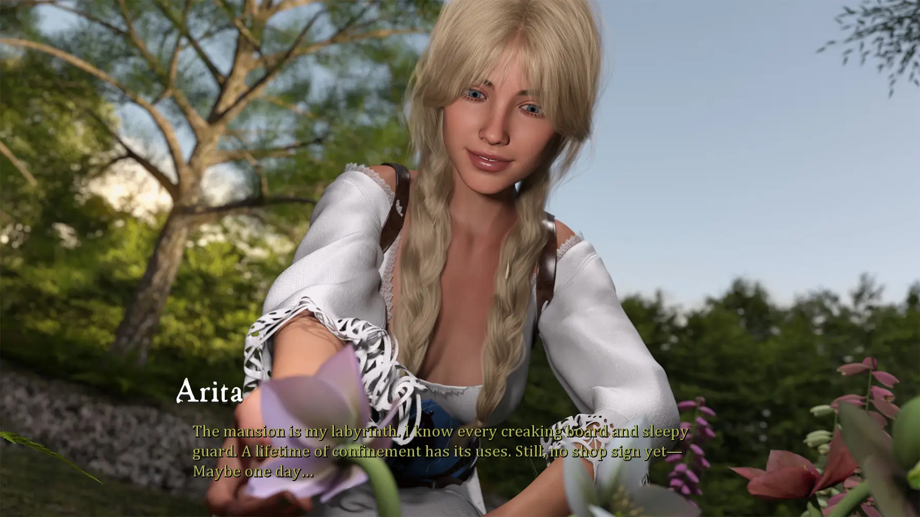 Mistbound Hearts gameplay screenshot 6 (Ren'Py adult game) by Zhady – free download