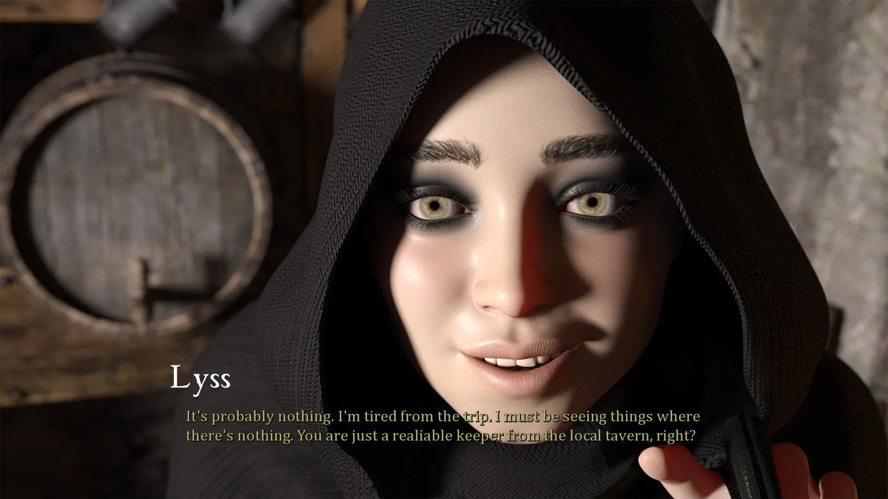 Mistbound Hearts gameplay screenshot 9 (Ren'Py adult game) by Zhady – free download