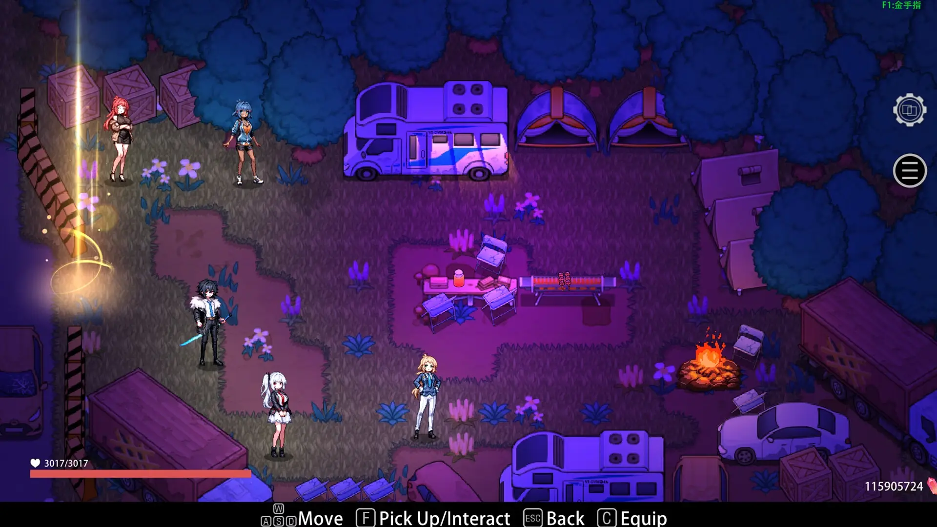 Survivor Girls Sanctuary gameplay screenshot 6 (Unity adult game) by Survival Strategy – free download