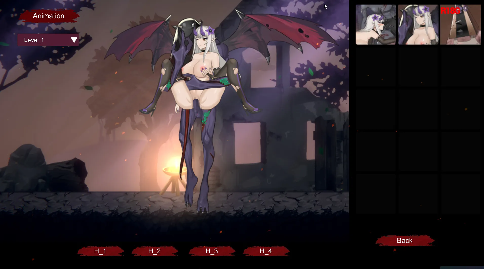 The Witch of the End gameplay screenshot 2 (Unity adult game) by K.O Workshop – free download