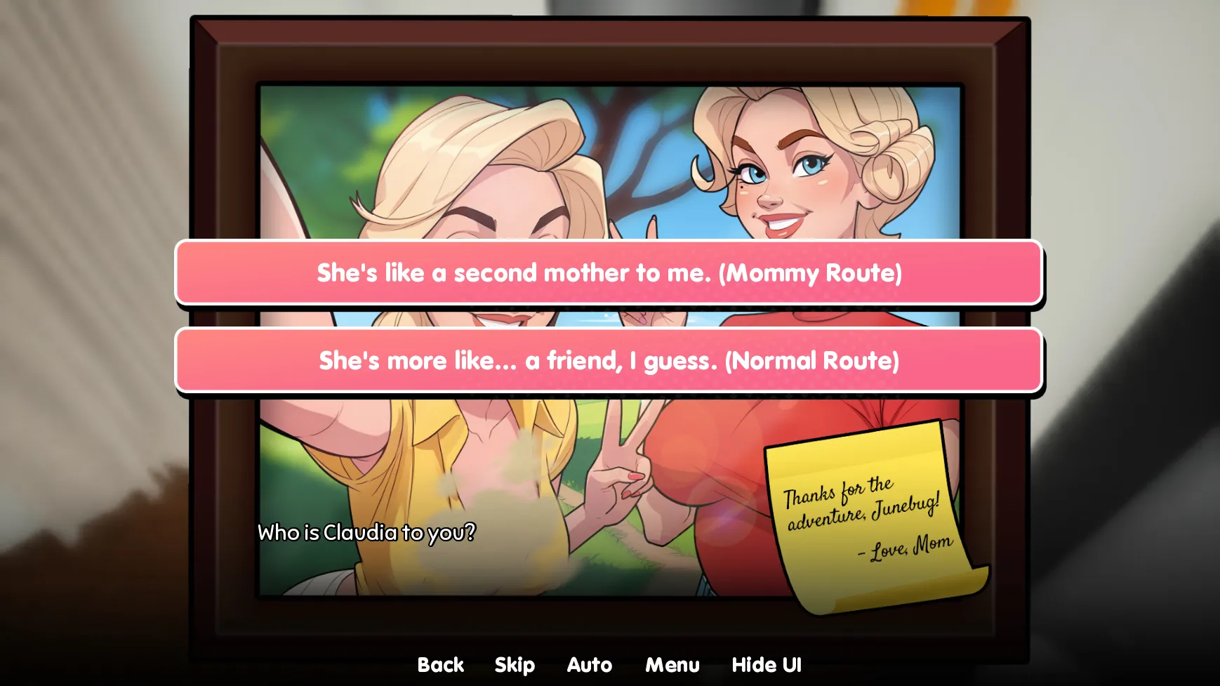 Mother in Lust gameplay screenshot 7 (Ren'Py adult game) by Honeylust – free download