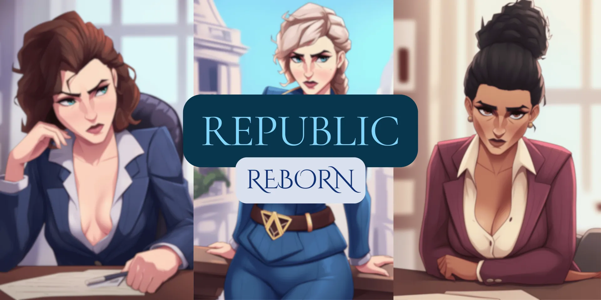 Republic Reborn cover 0.1.0 – HTML adult game by Trivial Games free download