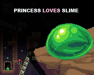 Princess Loves Slime cover 1.0 – Godot adult game by JuicyDots free download