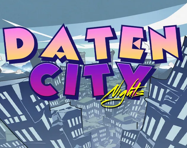 Daten City Nights cover 0.1 Demo – Ren'Py adult game by SpicyBytes free download