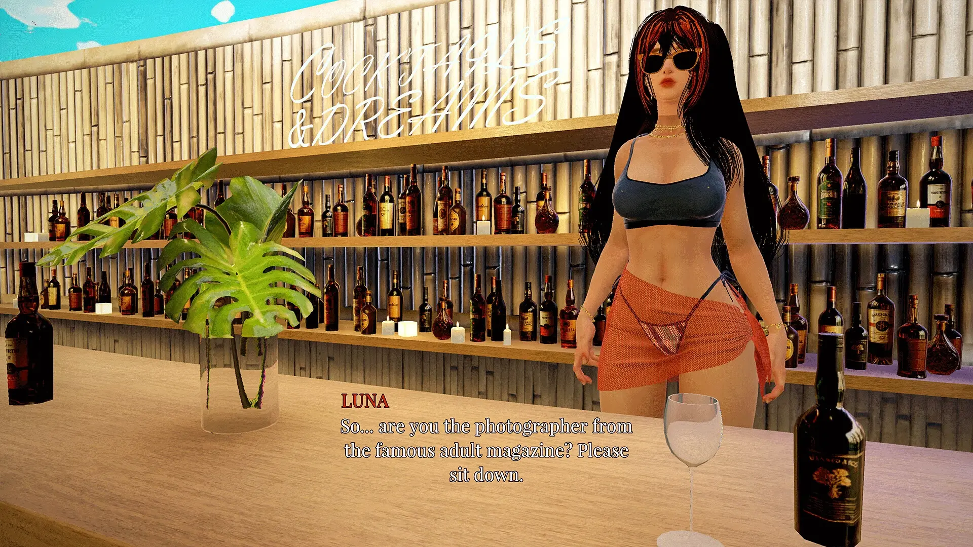 Sinful Vacation gameplay screenshot 5 (Unity adult game) by Private Secret – free download