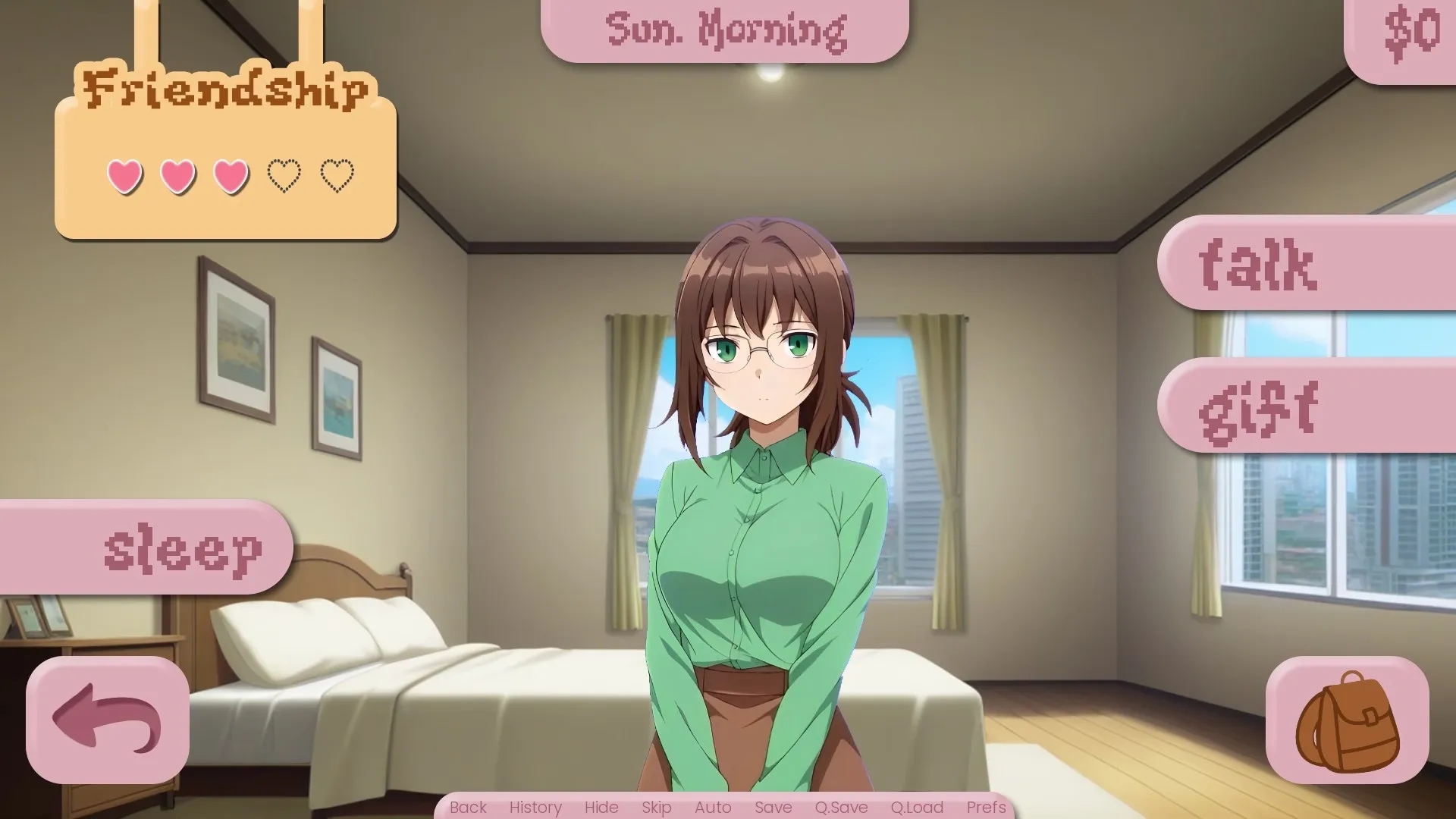 Cuttlefish gameplay screenshot 1 (Ren'Py adult game) by Wiijii – free download