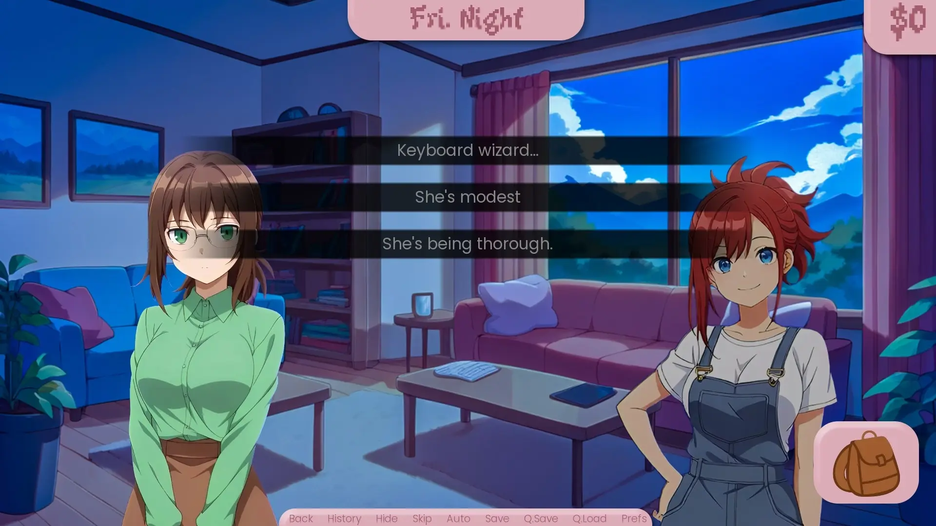 Cuttlefish gameplay screenshot 5 (Ren'Py adult game) by Wiijii – free download