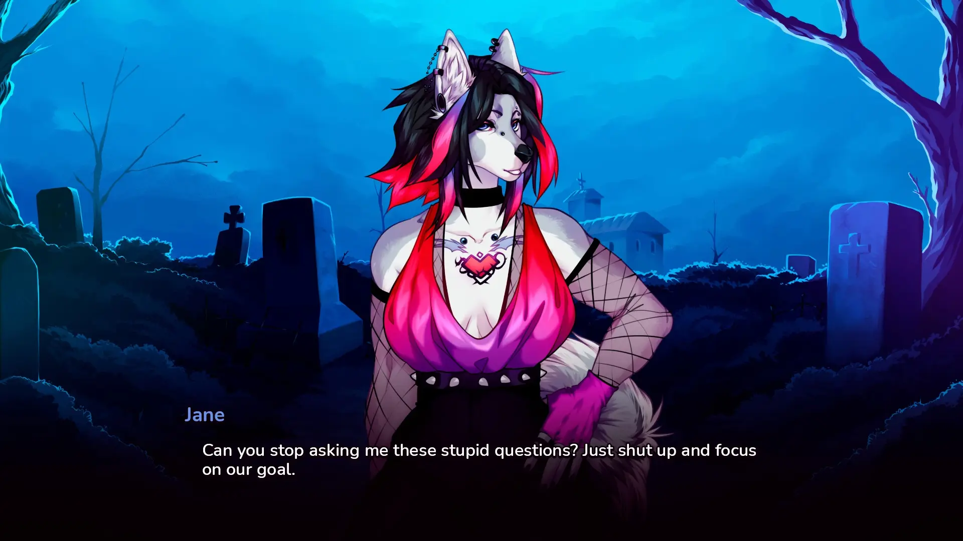 Night of Love gameplay screenshot 6 (Ren'Py adult game) by Dirty Fox Games – free download