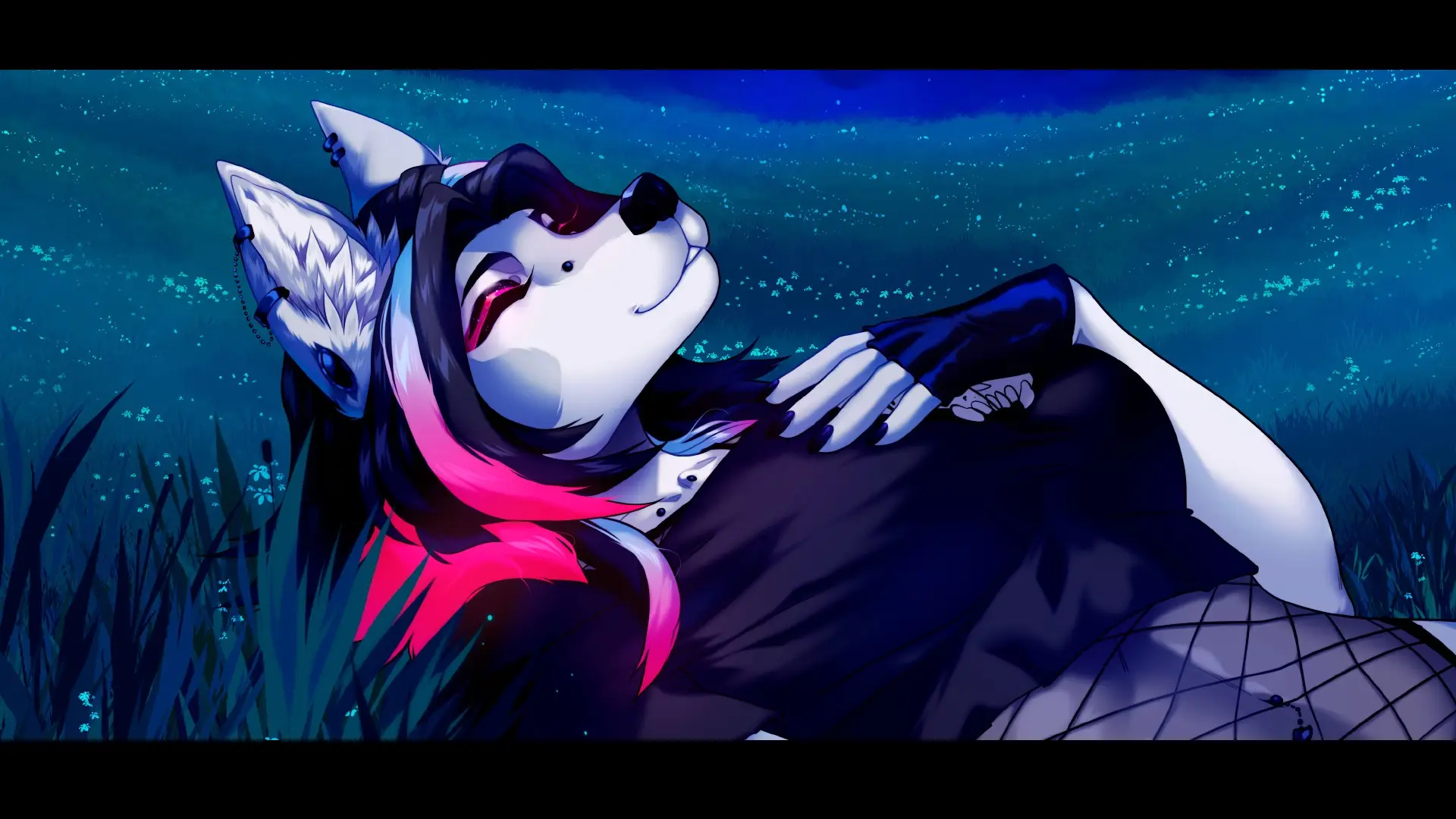 Night of Love gameplay screenshot 3 (Ren'Py adult game) by Dirty Fox Games – free download