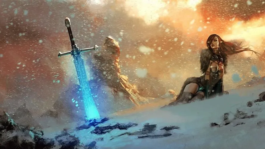 The Legend of the Sword cover 0.1 – HTML adult game by Alexgamesandso free download