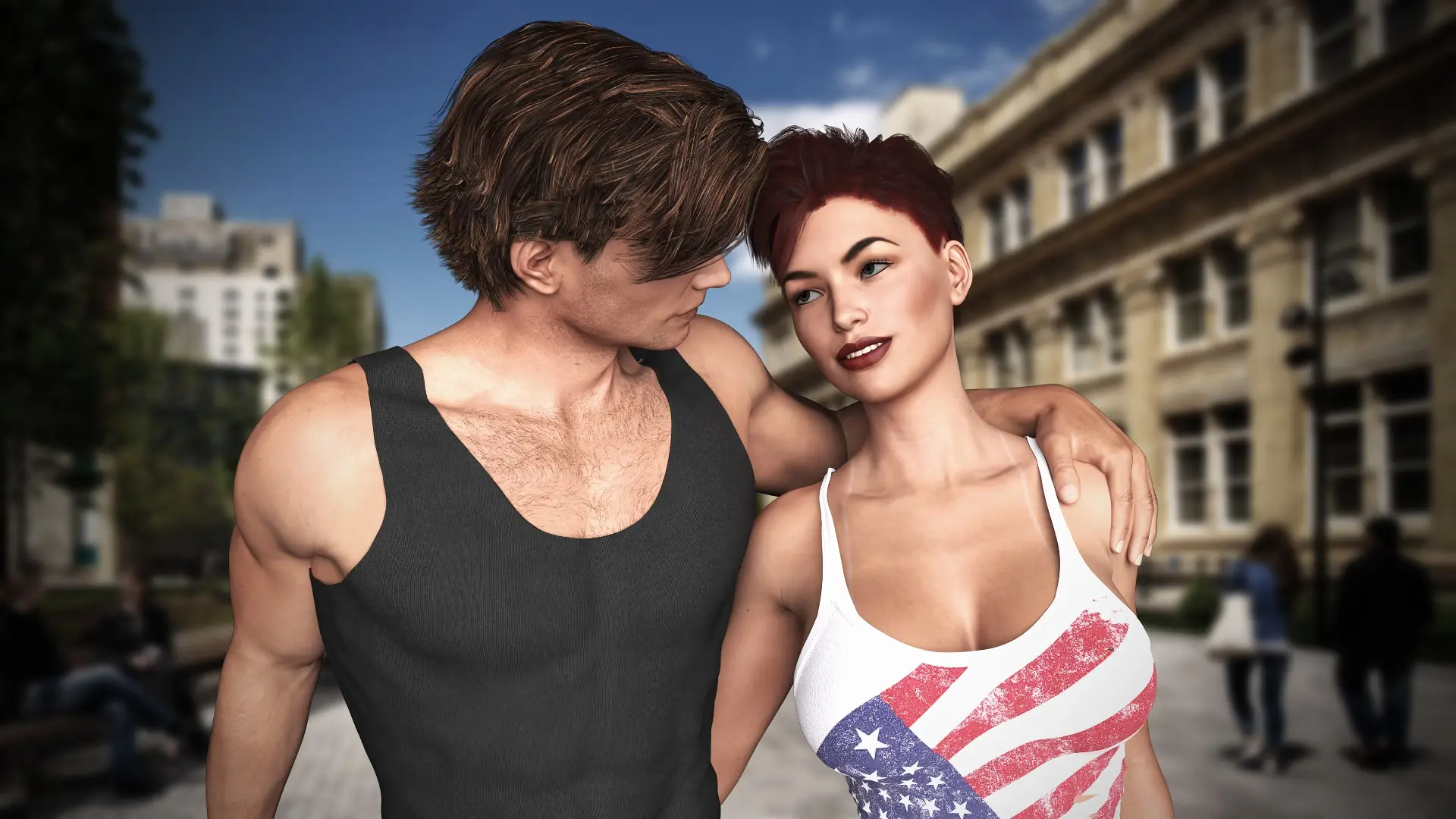 Kelly’s Family : Mother in law REMAKE gameplay screenshot 6 (Ren'Py adult game) by K84 – free download