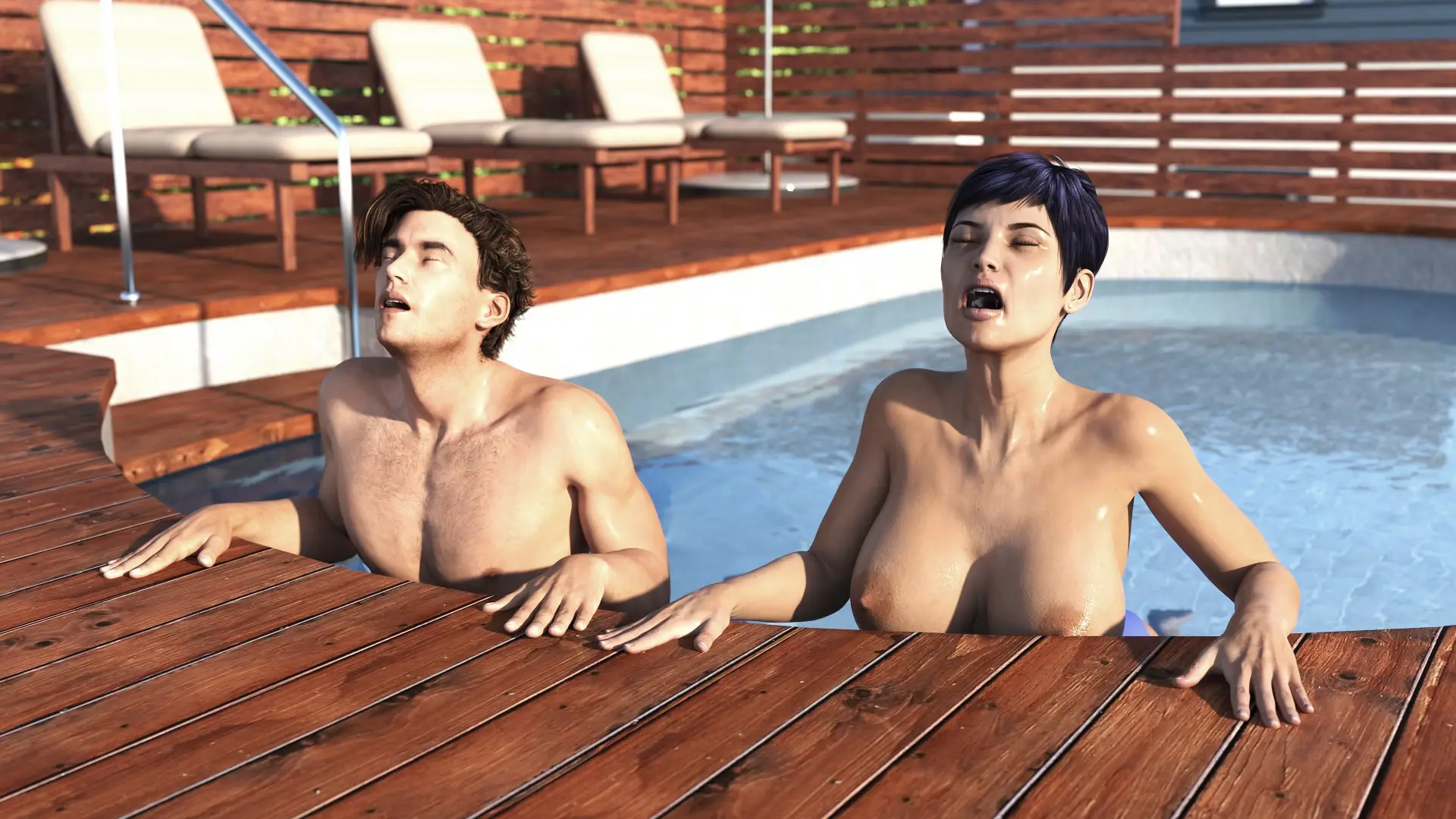 Kelly’s Family : Mother in law REMAKE gameplay screenshot 12 (Ren'Py adult game) by K84 – free download