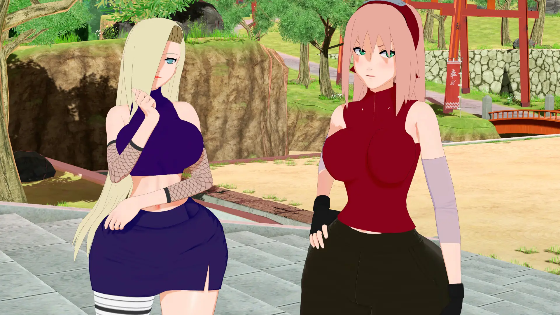 Shinobi Legacy gameplay screenshot 4 (Ren'Py adult game) by Creator – free download