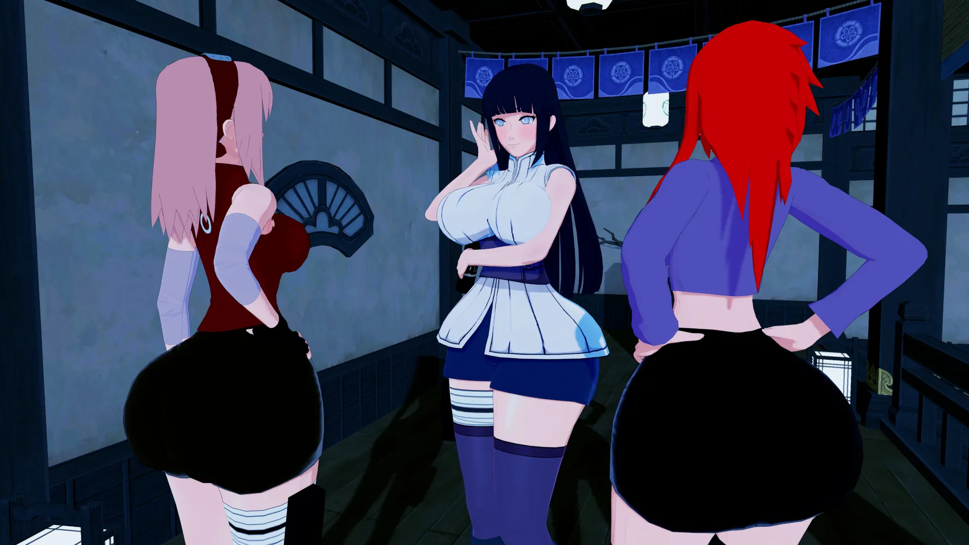 Shinobi Legacy gameplay screenshot 7 (Ren'Py adult game) by Creator – free download
