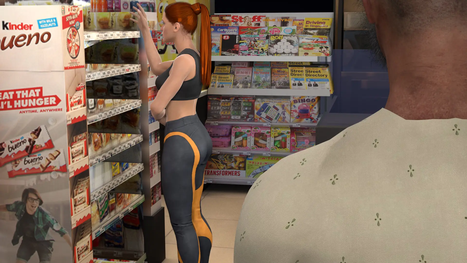 I’m not the Bad girl gameplay screenshot 7 (Ren'Py adult game) by Nasty Unicorn – free download