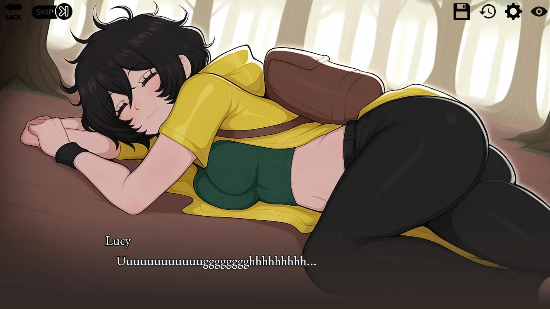 Wilderness with Tomboy gameplay screenshot 4 (Ren'Py adult game) by Rodrigo Piedras – free download