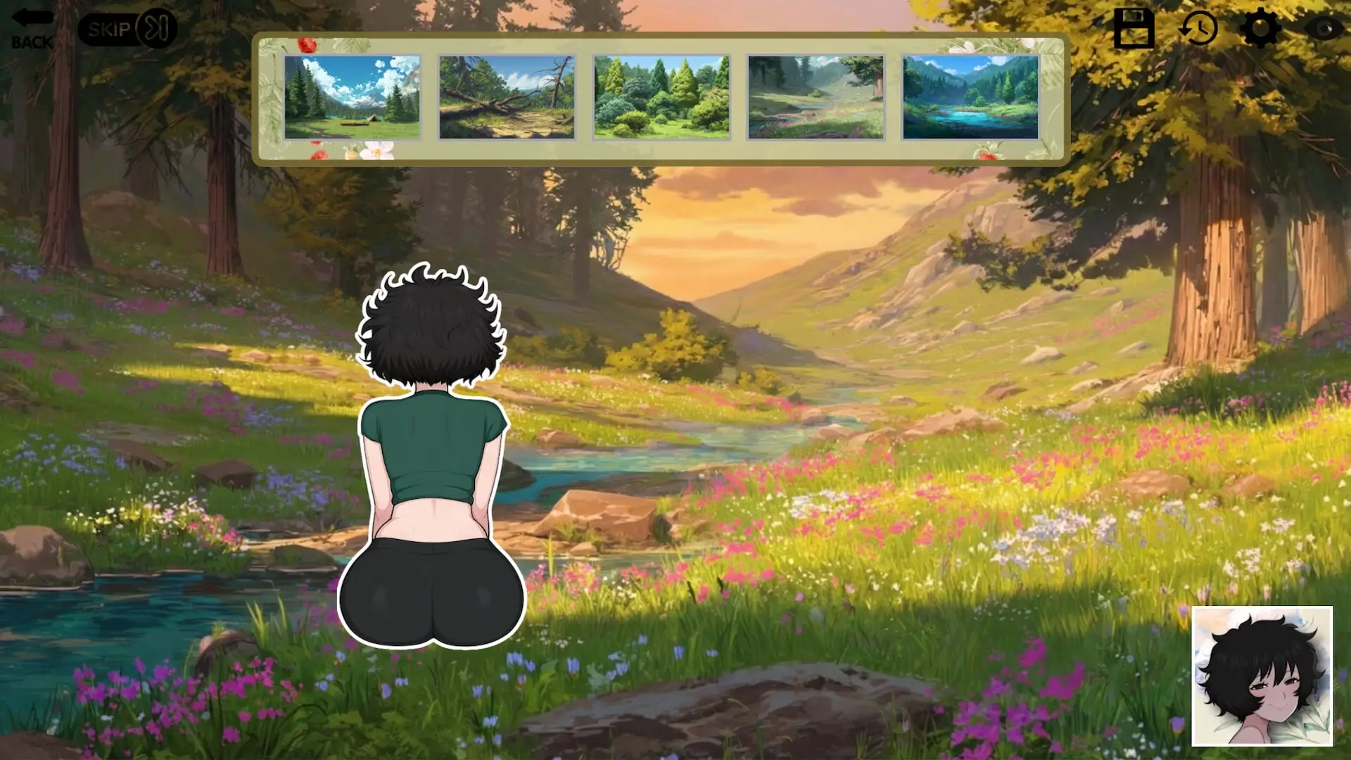 Wilderness with Tomboy gameplay screenshot 9 (Ren'Py adult game) by Rodrigo Piedras – free download