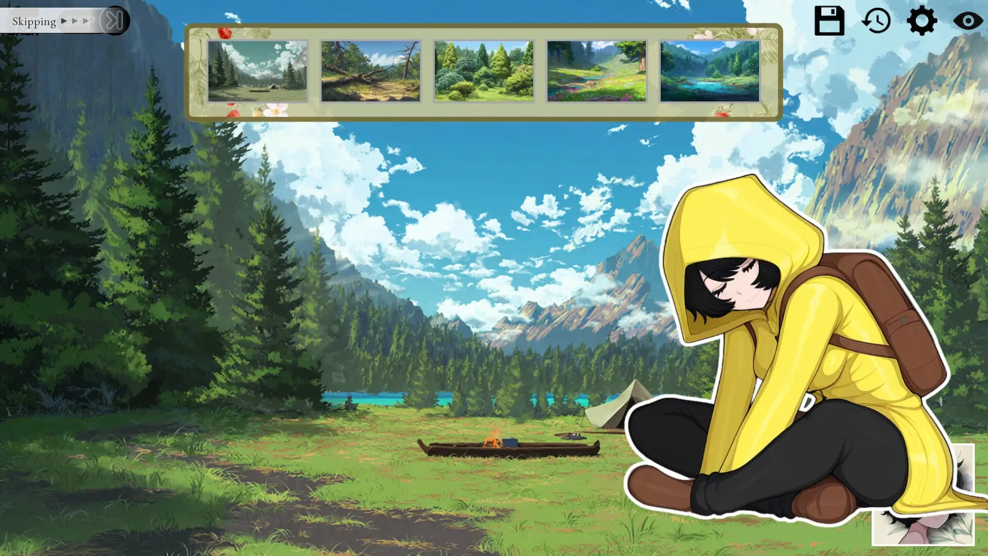 Wilderness with Tomboy gameplay screenshot 10 (Ren'Py adult game) by Rodrigo Piedras – free download