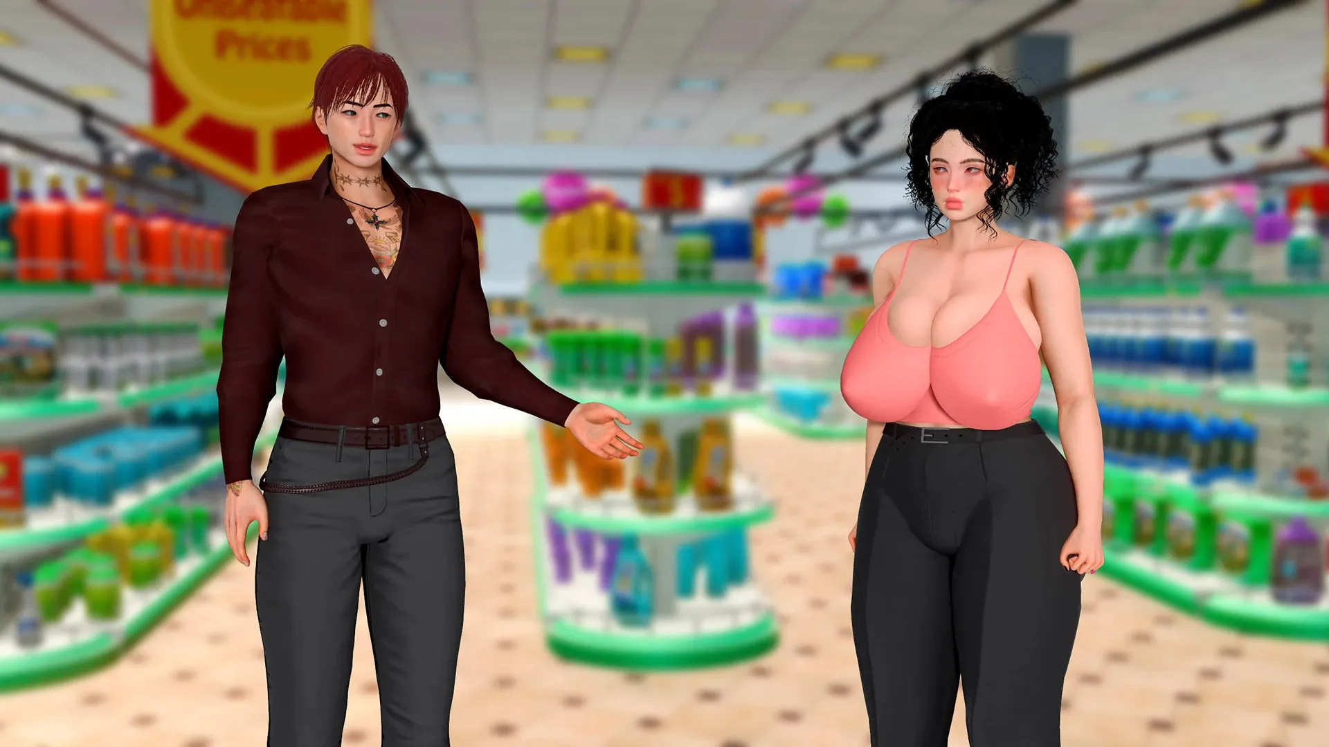 Cracks in the Aegis: A Superheroine NTR Story gameplay screenshot 7 (Ren'Py adult game) by Aleksandr 14 – free download