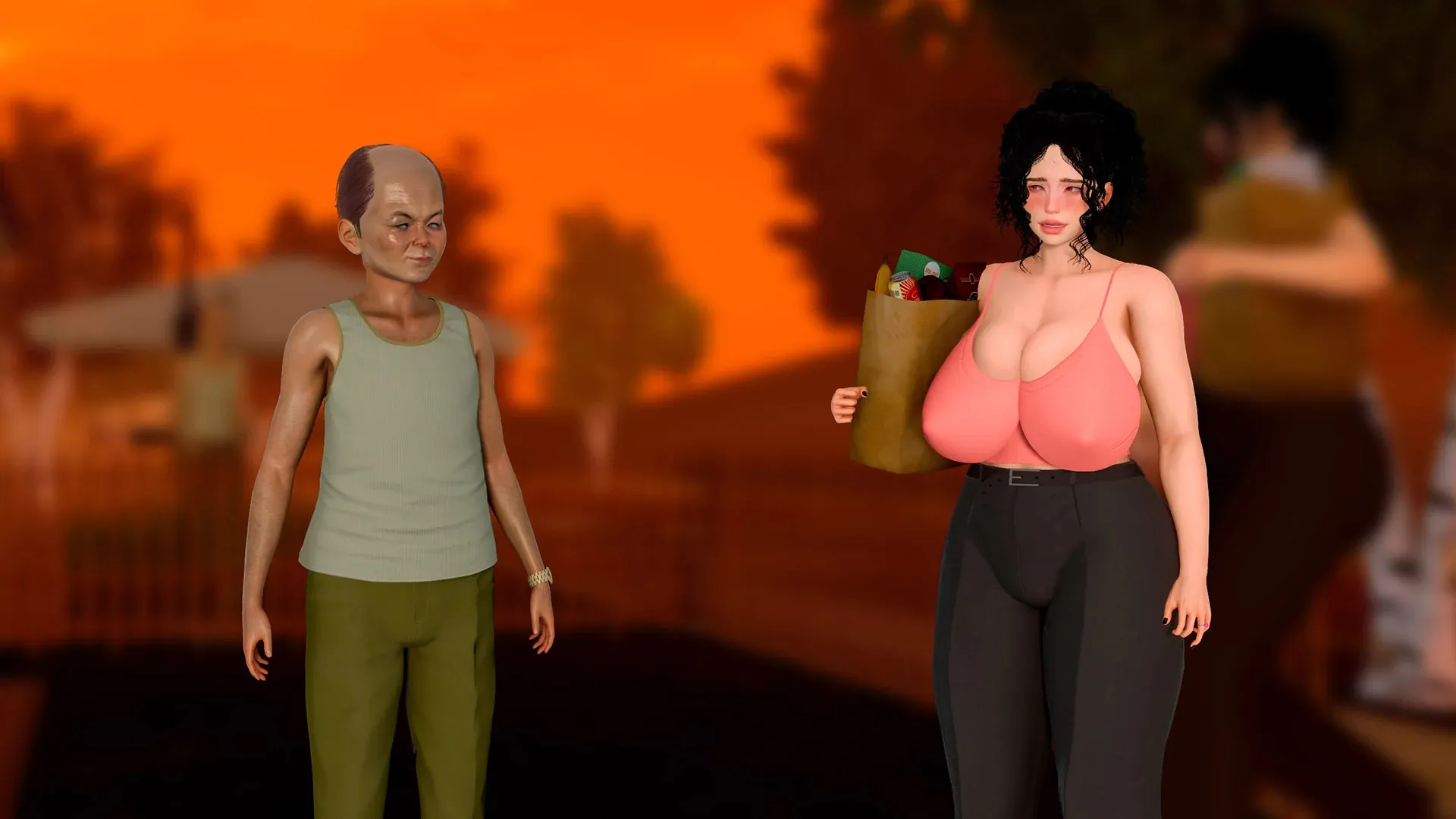 Cracks in the Aegis: A Superheroine NTR Story gameplay screenshot 1 (Ren'Py adult game) by Aleksandr 14 – free download