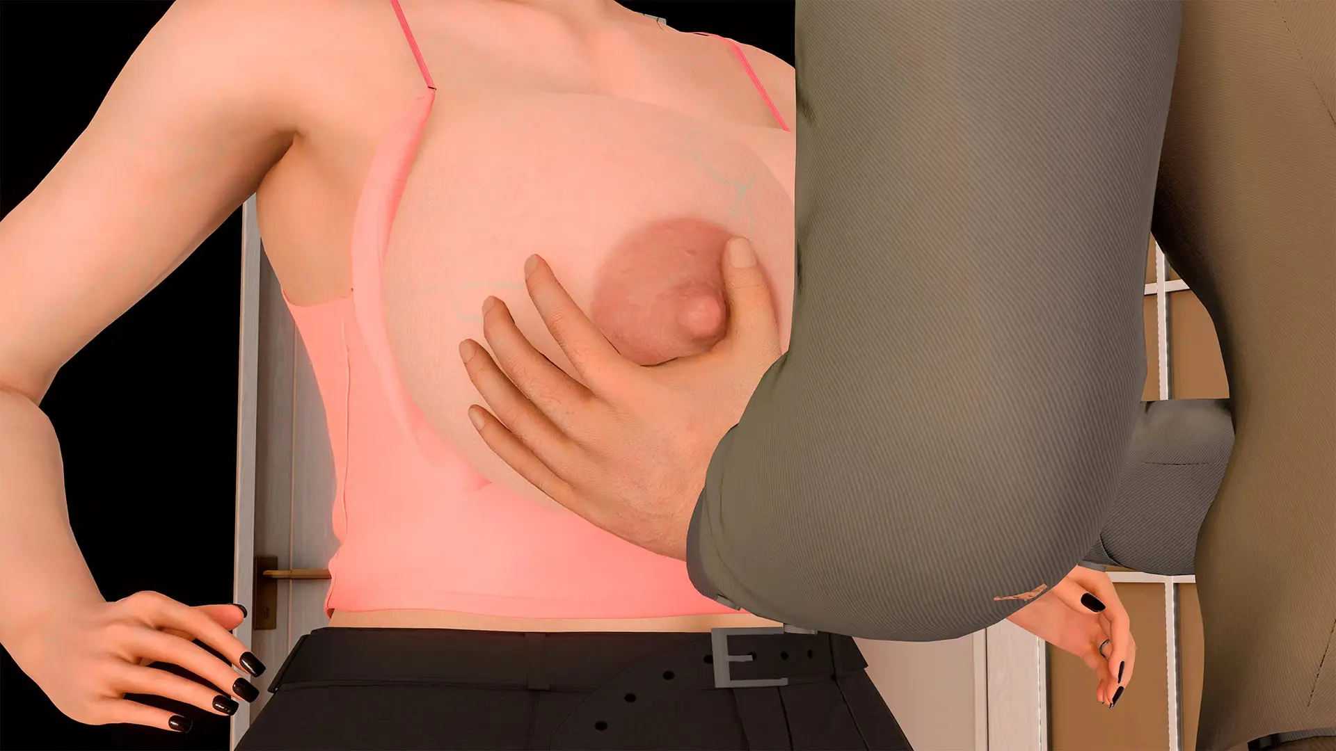 Cracks in the Aegis: A Superheroine NTR Story gameplay screenshot 2 (Ren'Py adult game) by Aleksandr 14 – free download