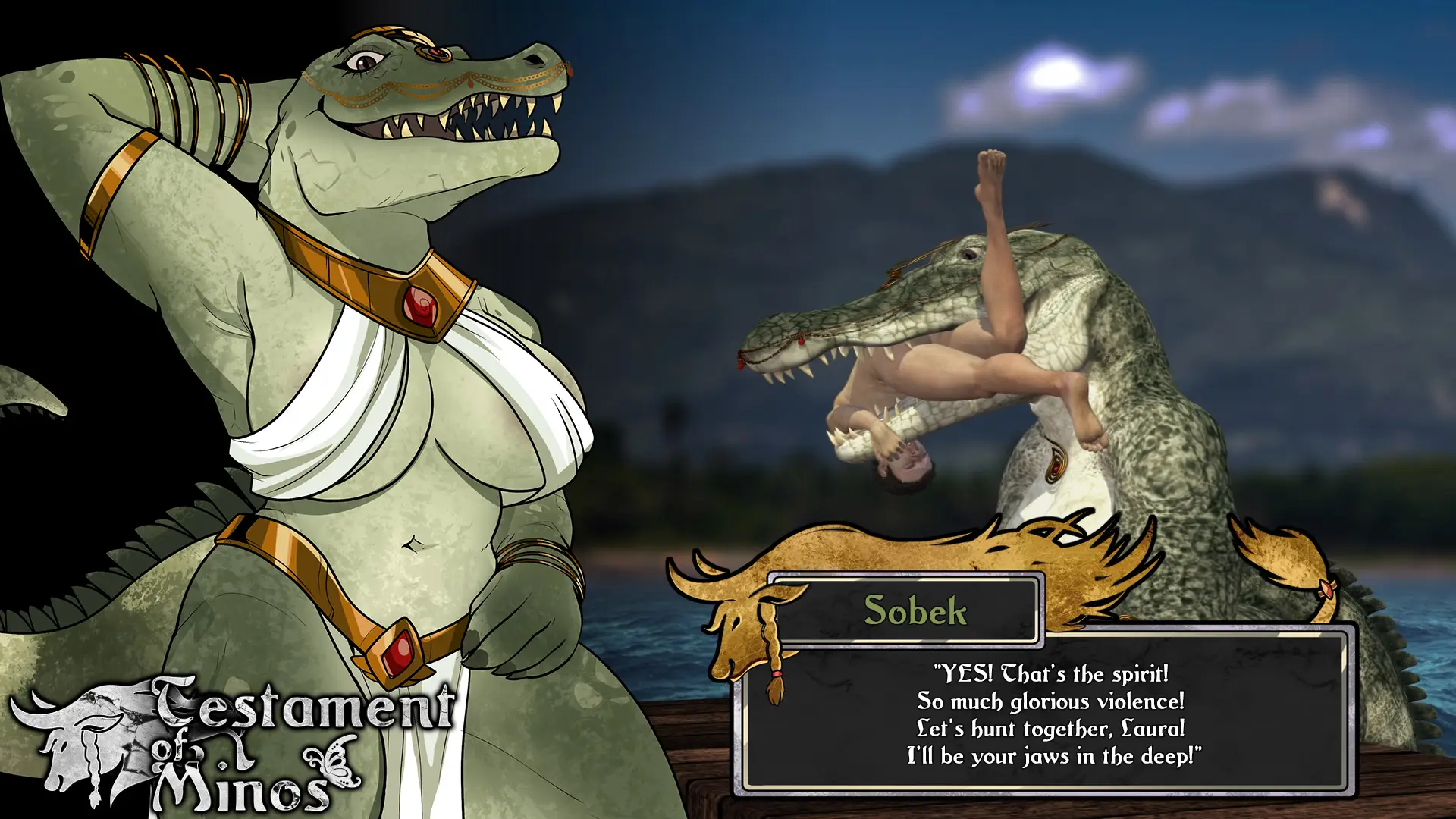 Testament of Minos gameplay screenshot 10 (Unity adult game) by Drages Animations – free download