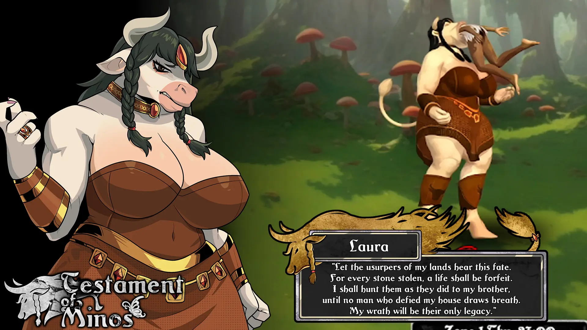 Testament of Minos gameplay screenshot 19 (Unity adult game) by Drages Animations – free download
