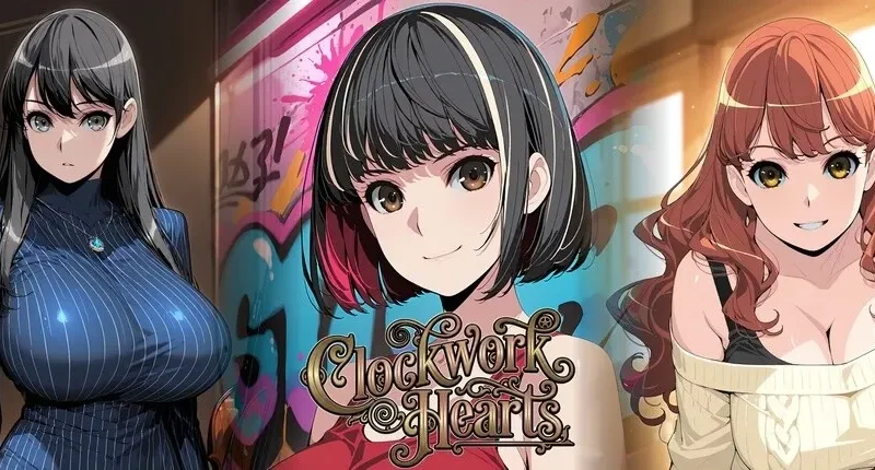 Clockwork Hearts cover 7.0 – Ren'Py adult game by Creamhouse free download