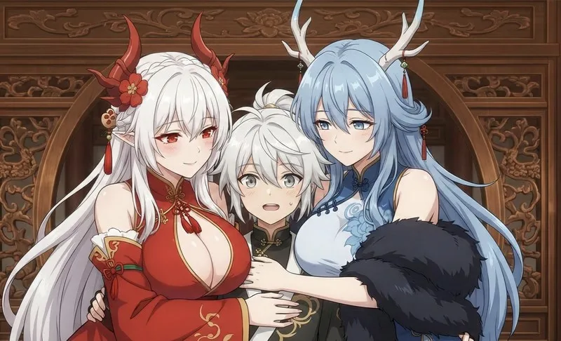 Fantasy Journey with the Dragon Mother gameplay screenshot 1 (RPGM adult game) by ranyi – free download