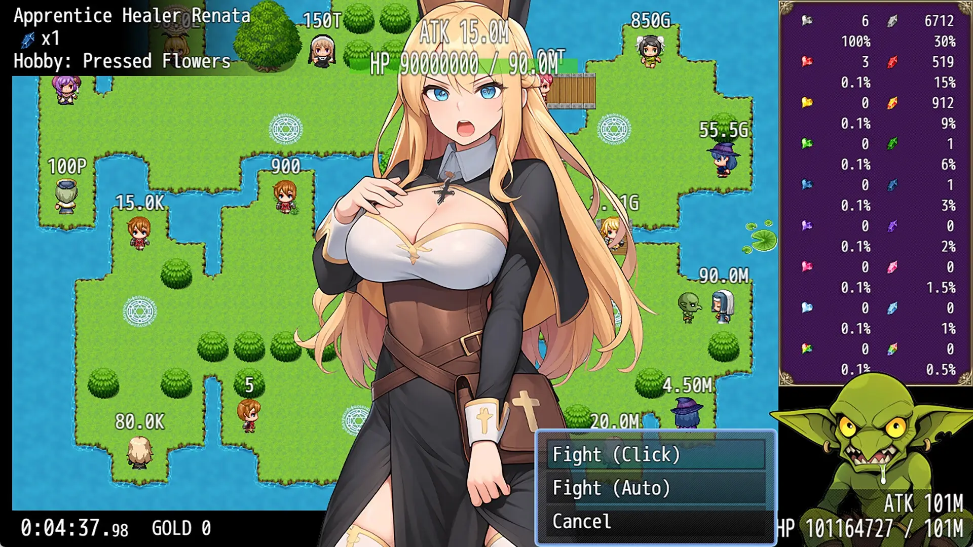 Multiplier Goblin gameplay screenshot 4 (RPGM adult game) by Ketchup AjiNo Mayonnaise – free download