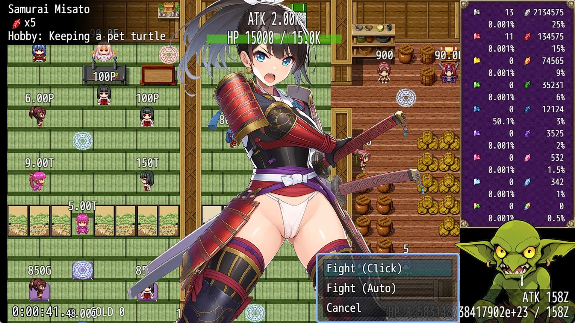 Multiplier Goblin gameplay screenshot 7 (RPGM adult game) by Ketchup AjiNo Mayonnaise – free download
