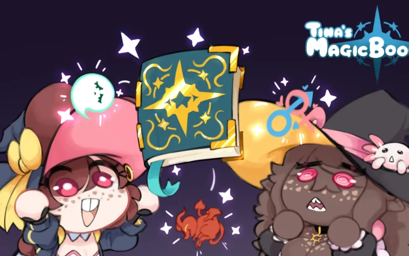 Tina’s Magic Book cover 1.1 – Unity adult game by Polygonheart free download