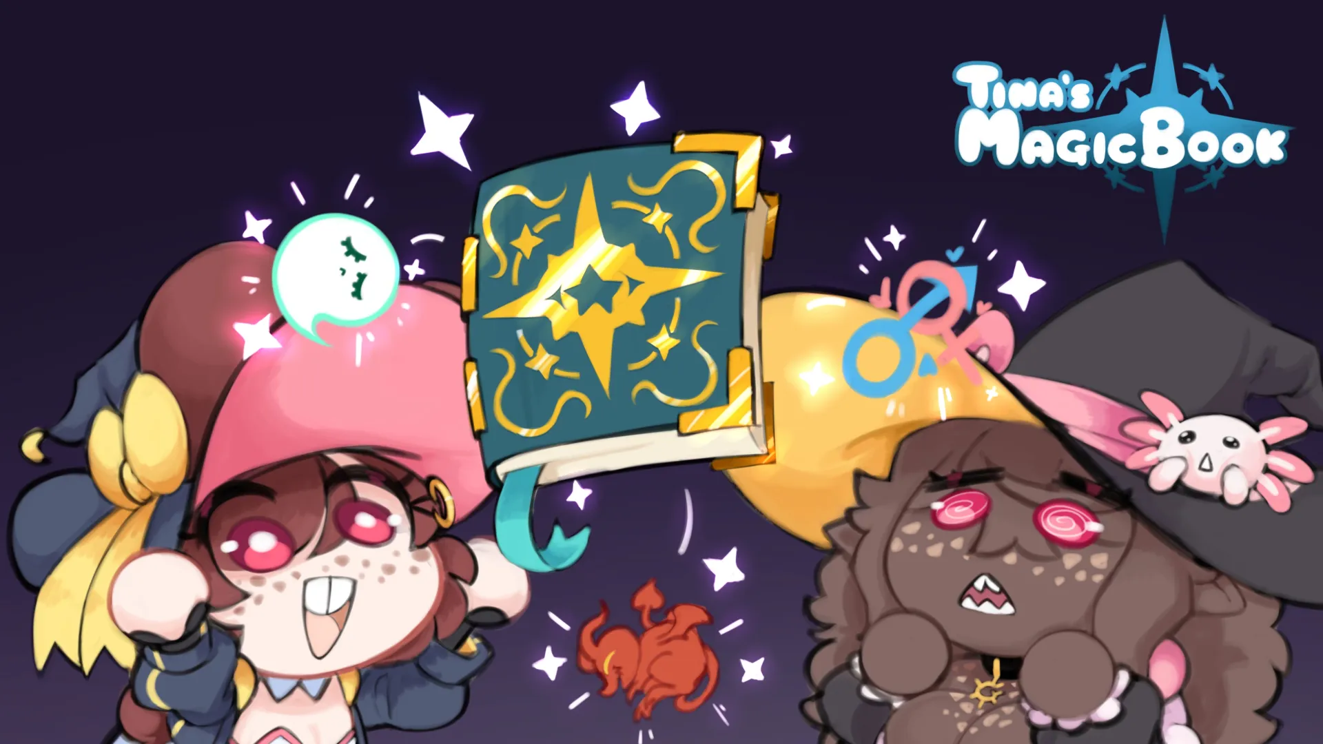 Tina’s Magic Book cover 1.1 – Unity adult game by Polygonheart free download