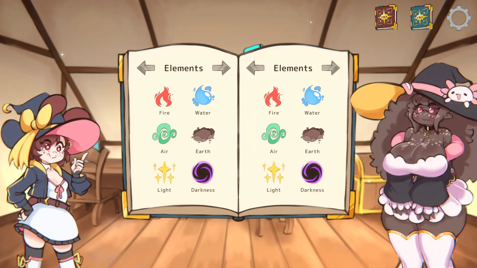 Tina’s Magic Book gameplay screenshot 4 (Unity adult game) by Polygonheart – free download