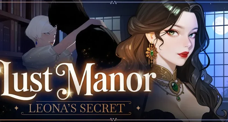 Lust Manor: Leona’s Secret cover Final – Unity adult game by Kinky Business Group free download