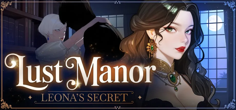 Lust Manor: Leona’s Secret cover Final – Unity adult game by Kinky Business Group free download