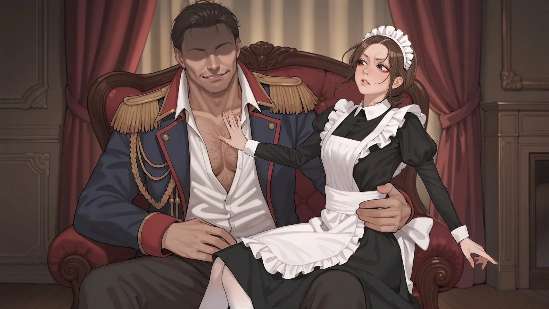Lust Manor: Leona’s Secret gameplay screenshot 2 (Unity adult game) by Kinky Business Group – free download