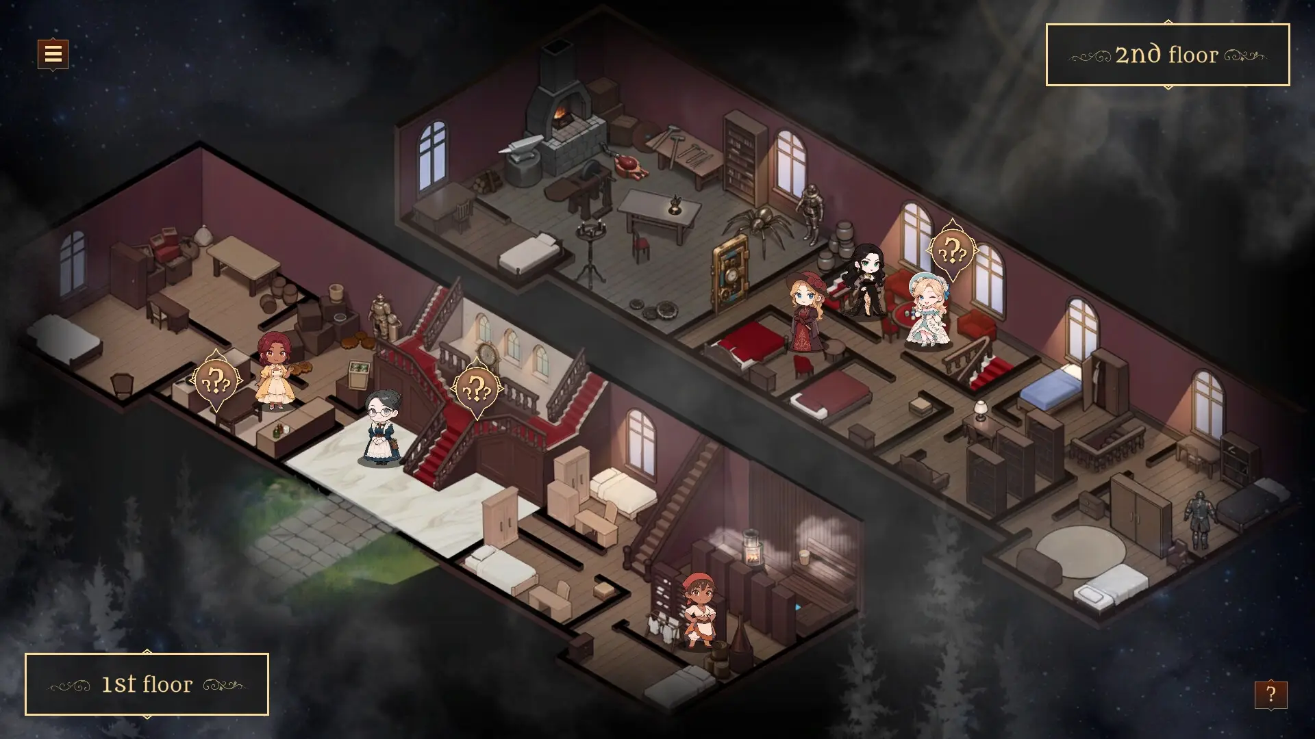 Lust Manor: Leona’s Secret gameplay screenshot 3 (Unity adult game) by Kinky Business Group – free download