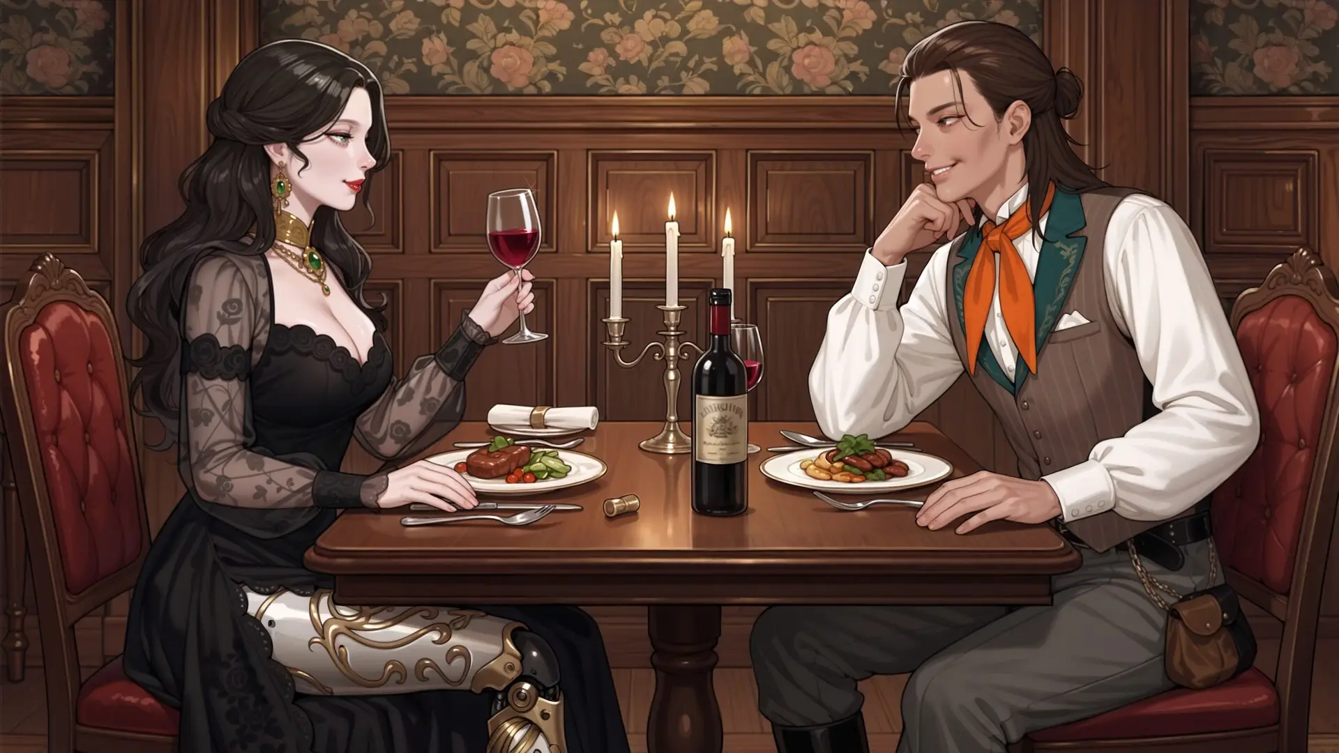 Lust Manor: Leona’s Secret gameplay screenshot 5 (Unity adult game) by Kinky Business Group – free download