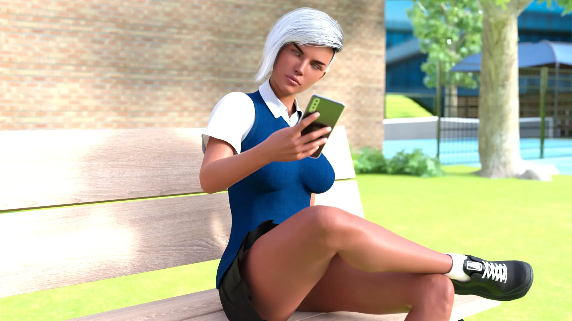 University of the Elite gameplay screenshot 5 (Ren'Py adult game) by LewdPalace Games – free download