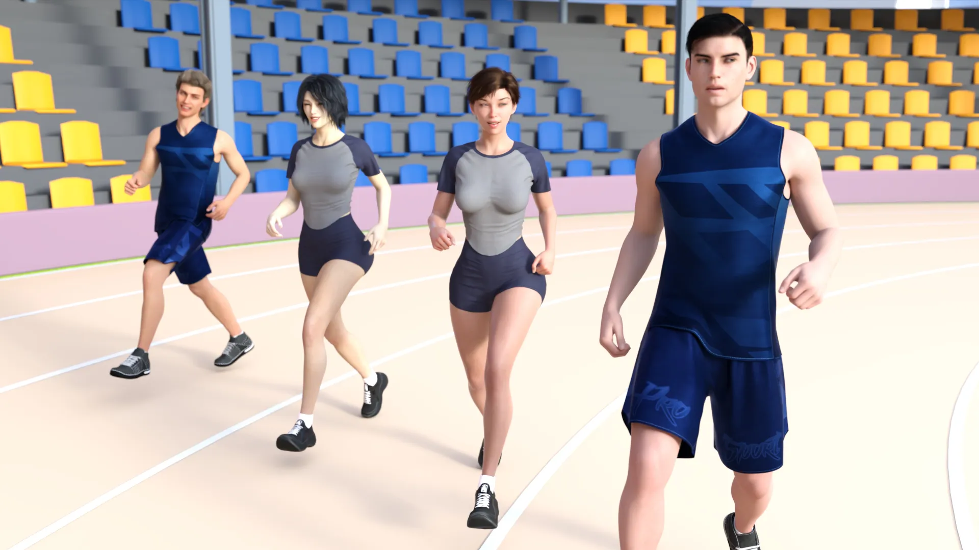 University of the Elite gameplay screenshot 3 (Ren'Py adult game) by LewdPalace Games – free download