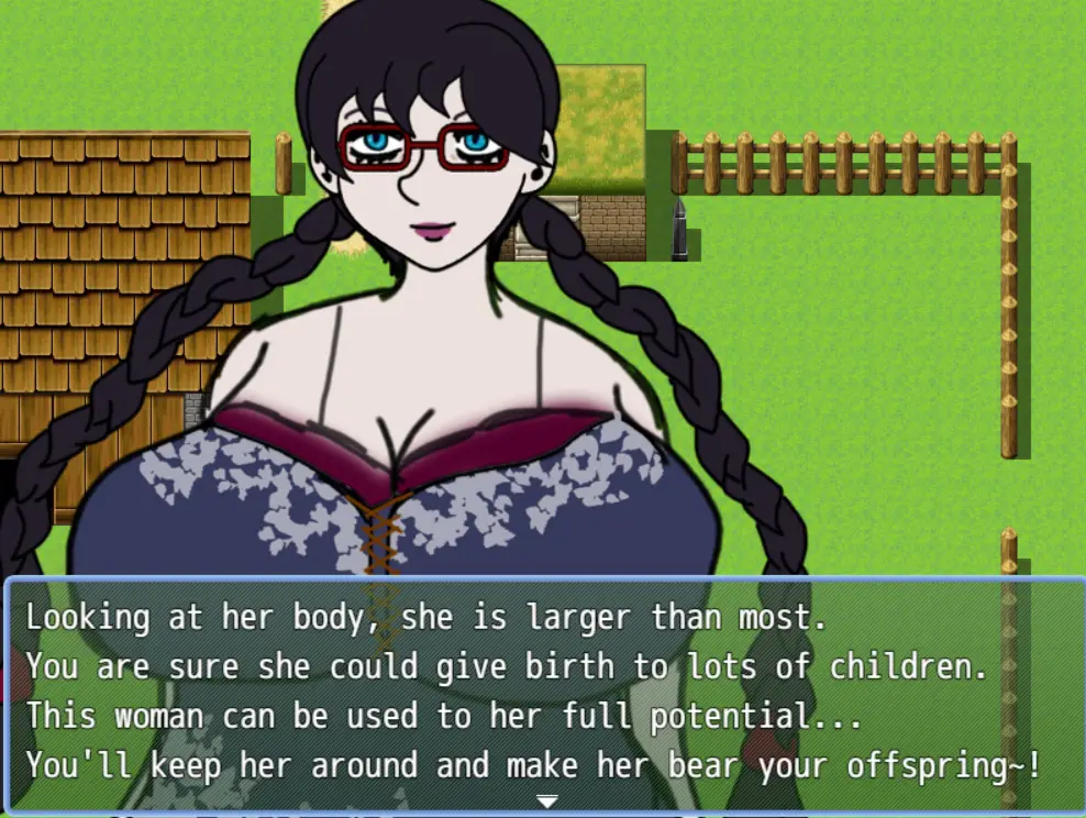 Aria Mountain Window gameplay screenshot 2 (RPGM adult game) by moriAPC – free download