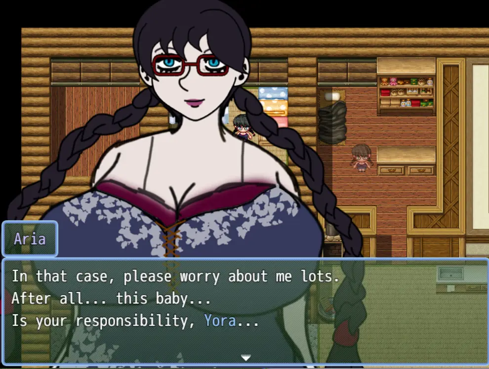 Aria Mountain Window gameplay screenshot 5 (RPGM adult game) by moriAPC – free download