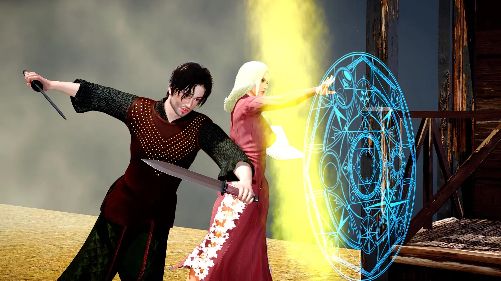 Aeternum: The Awakening gameplay screenshot 12 (RPGM adult game) by Gosty – free download